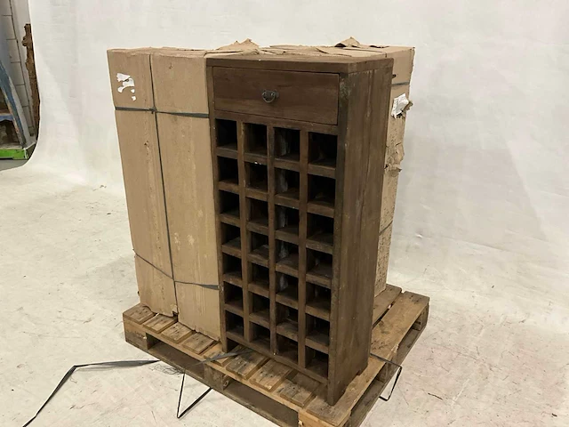 Wijn dressoir (4x) - afbeelding 2 van  3