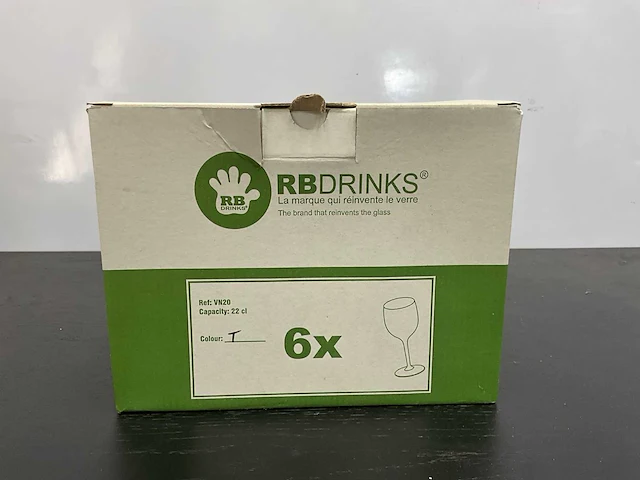 Wijnglazen plastic servies, glaswerk en bestek (66x) - afbeelding 2 van  2