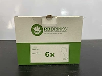 Wijnglazen plastic servies, glaswerk en bestek (66x) - afbeelding 2 van  2
