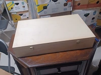 Wijnkist voor 6 flessen 58x36x11cm aantal 3 stuks. - afbeelding 1 van  5