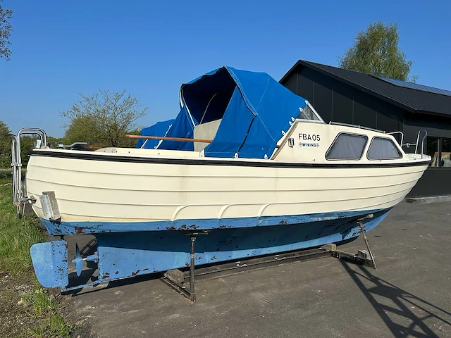 Wiking spitsgatter 21 console boat and fishing boat - afbeelding 14 van  21