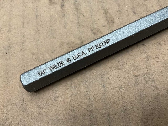 Wilde 1/4” drive pin punch (11x) - afbeelding 3 van  4