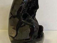 Wilde septarie geode geel/bruin - afbeelding 3 van  8
