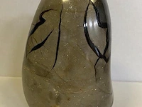 Wilde septarie geode geel/bruin - afbeelding 4 van  8