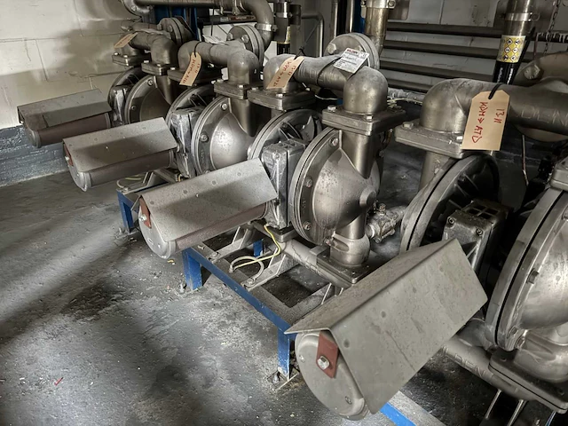 Wilden xps830 pneumatische membraan pomp (4x) - afbeelding 1 van  11