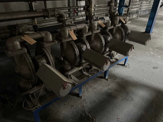 Wilden xps830 pneumatische membraan pomp (4x) - afbeelding 4 van  11