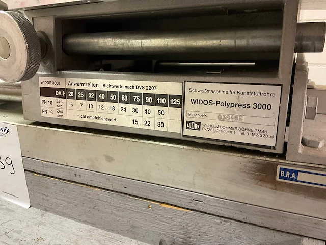 Wilhelm dommer windows-polypress 3000 spiegellasmachine - afbeelding 4 van  10