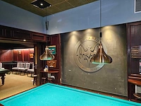 Wilhelmina amsterdam - biljarttafel met verlichting - afbeelding 4 van  6