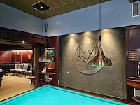 Wilhelmina amsterdam - biljarttafel met verlichting - afbeelding 5 van  6