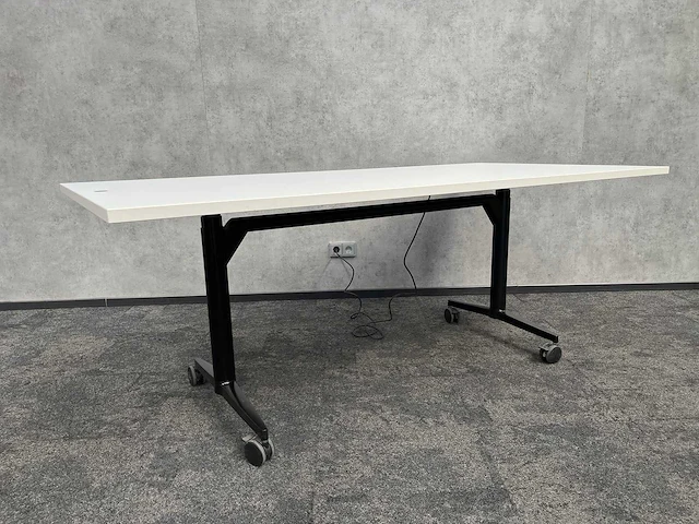 Wilkahn - elektrisch zit/sta verrijdbare klaptafel 200x100 - afbeelding 14 van  17