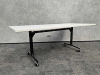 Wilkahn - elektrisch zit/sta verrijdbare klaptafel 200x100 - afbeelding 14 van  17