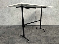 Wilkahn - elektrisch zit/sta verrijdbare klaptafel 200x100 - afbeelding 15 van  17
