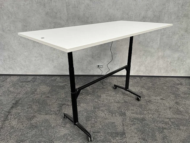 Wilkahn - elektrisch zit/sta verrijdbare klaptafel 200x100 - afbeelding 16 van  17