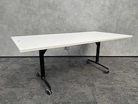 Wilkahn - elektrisch zit/sta verrijdbare klaptafel 200x100 - afbeelding 3 van  17