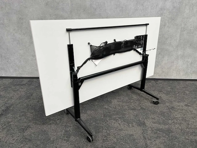 Wilkahn - elektrisch zit/sta verrijdbare klaptafel 200x100 - afbeelding 5 van  17