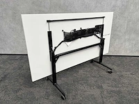 Wilkahn - elektrisch zit/sta verrijdbare klaptafel 200x100 - afbeelding 5 van  17