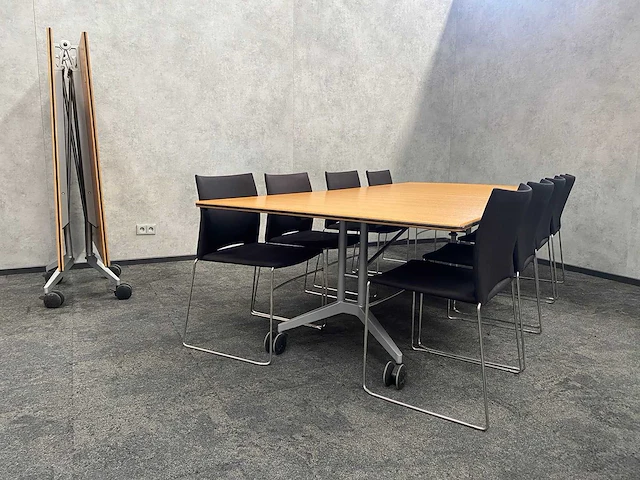 Wilkahn/ connection - mobiele conferentieset 260x120 - 8 personen - afbeelding 1 van  27