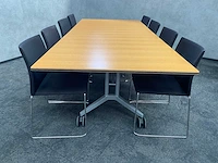 Wilkahn/ connection - mobiele conferentieset 260x120 - 8 personen - afbeelding 20 van  27