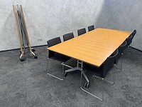 Wilkahn/ connection - mobiele conferentieset 260x120 - 8 personen - afbeelding 12 van  27