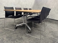 Wilkahn/ connection - mobiele conferentieset 260x120 - 8 personen - afbeelding 23 van  27
