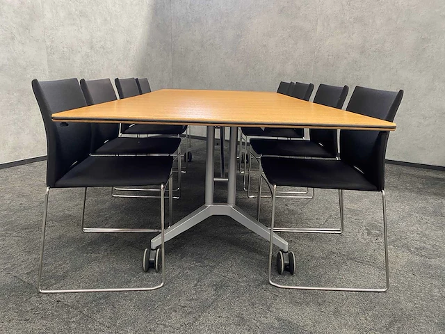 Wilkahn/ connection - mobiele conferentieset 260x120 - 8 personen - afbeelding 24 van  27