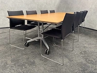 Wilkahn/ connection - mobiele conferentieset 260x120 - 8 personen - afbeelding 22 van  27