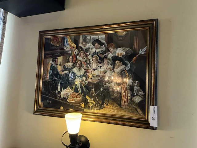Will berg schilderij, floris v muyden - afbeelding 1 van  3