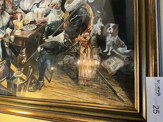 Will berg schilderij, floris v muyden - afbeelding 2 van  3