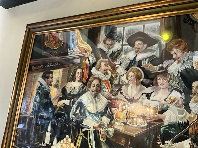 Will berg schilderij, floris v muyden - afbeelding 3 van  3