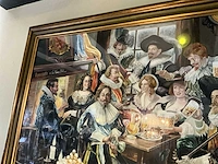 Will berg schilderij, floris v muyden - afbeelding 3 van  3