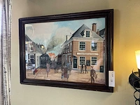 Will berg schilderij, melancholie van muiden - afbeelding 1 van  4