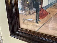Will berg schilderij, melancholie van muiden - afbeelding 2 van  4
