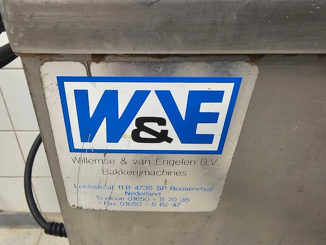 Willemse en van engelen - rvs geleispuitmachine - afbeelding 4 van  5