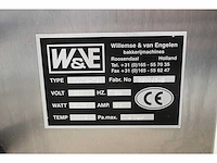 Willemse & van engelen table top geleispuitmachine - afbeelding 4 van  5