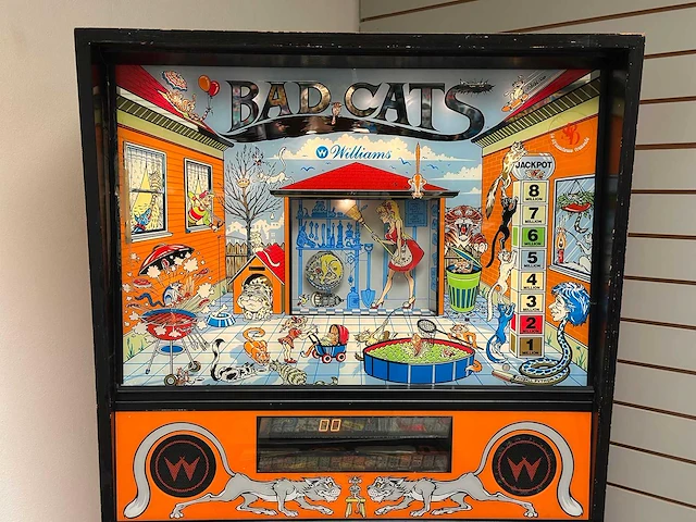 Williams - bad cats - flipperkast - afbeelding 6 van  10