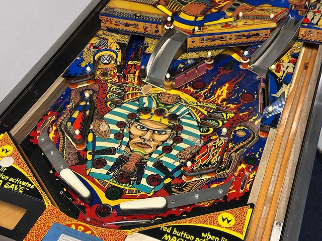 Williams - pharaoh - flipperkast - afbeelding 10 van  10