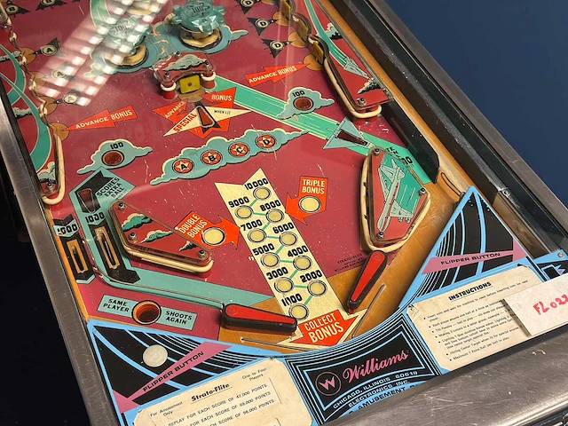 Williams - strato flite - pinball - afbeelding 10 van  10