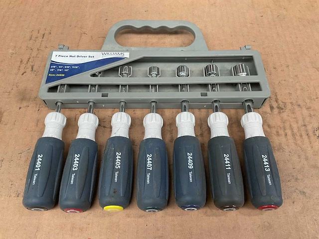 Williams 24050 nut driver set - afbeelding 2 van  3