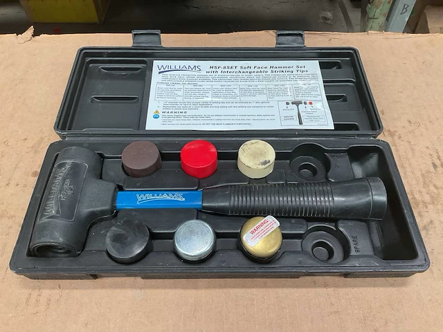 Williams hsf-8set soft-face hammer set - afbeelding 2 van  4