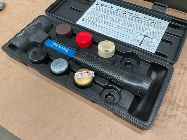 Williams hsf-8set soft-face hammer set - afbeelding 3 van  4