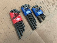 Williams verschillende inbussleutel sets (3x) - afbeelding 1 van  2