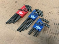 Williams verschillende inbussleutel sets (3x) - afbeelding 2 van  2