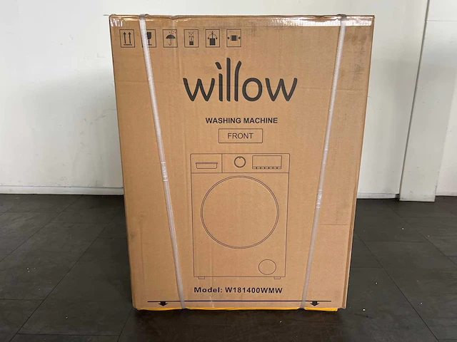 Willow w181400wmw wasmachine 8 kg 1400 rpm wit - afbeelding 3 van  3