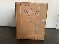 Willow w181400wmw wasmachine 8 kg 1400 rpm wit - afbeelding 1 van  3