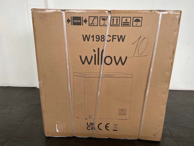 Willow w198cfw vrijstaande vrieskist 199 l wit - afbeelding 1 van  1