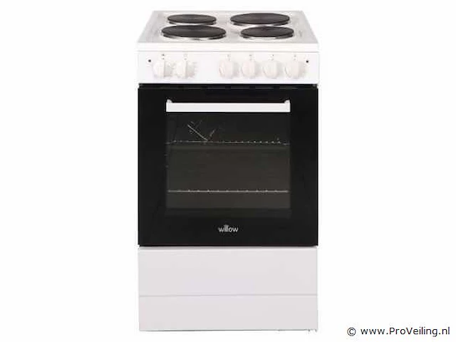 Willow w1e50cw elektrische fornuizen 62 l wit - afbeelding 1 van  2