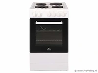Willow w1e50cw elektrische fornuizen 62 l wit - afbeelding 1 van  2