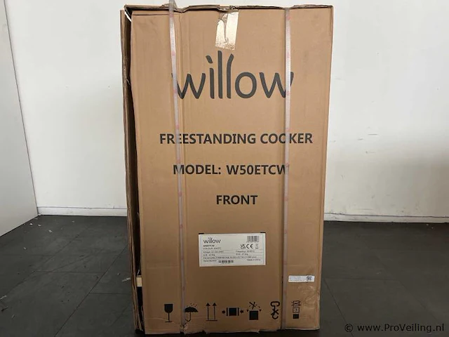 Willow w50etcw elektrische fornuizen 31 l wit - afbeelding 2 van  2