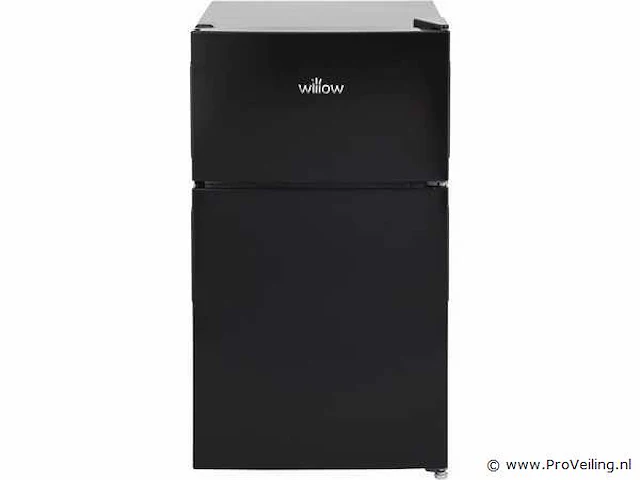 Willow wb50ucff tafelmodel koel-vries combinatie 86 l zwart - afbeelding 1 van  3