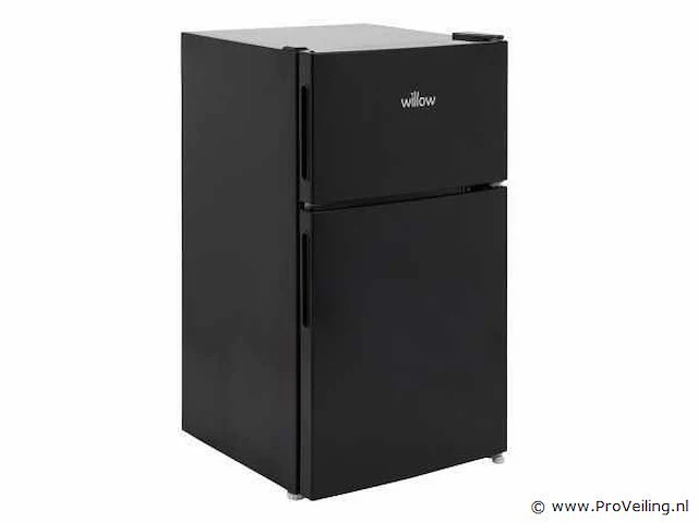 Willow wb50ucff tafelmodel koel-vries combinatie 86 l zwart - afbeelding 2 van  3